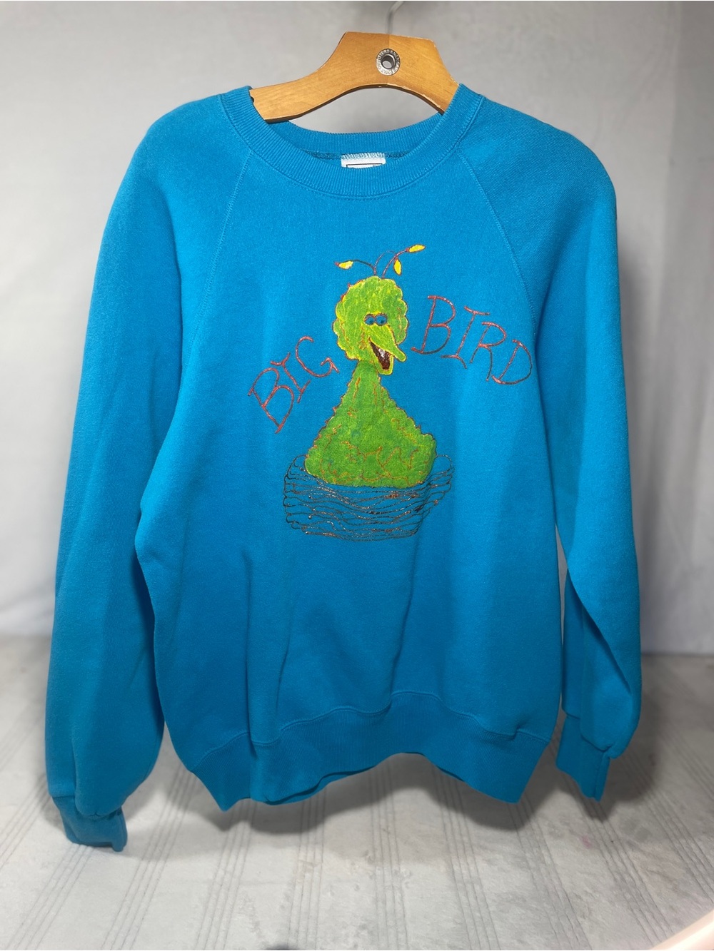 Vintage Lee Big Bird Sweatshirt Made in USA